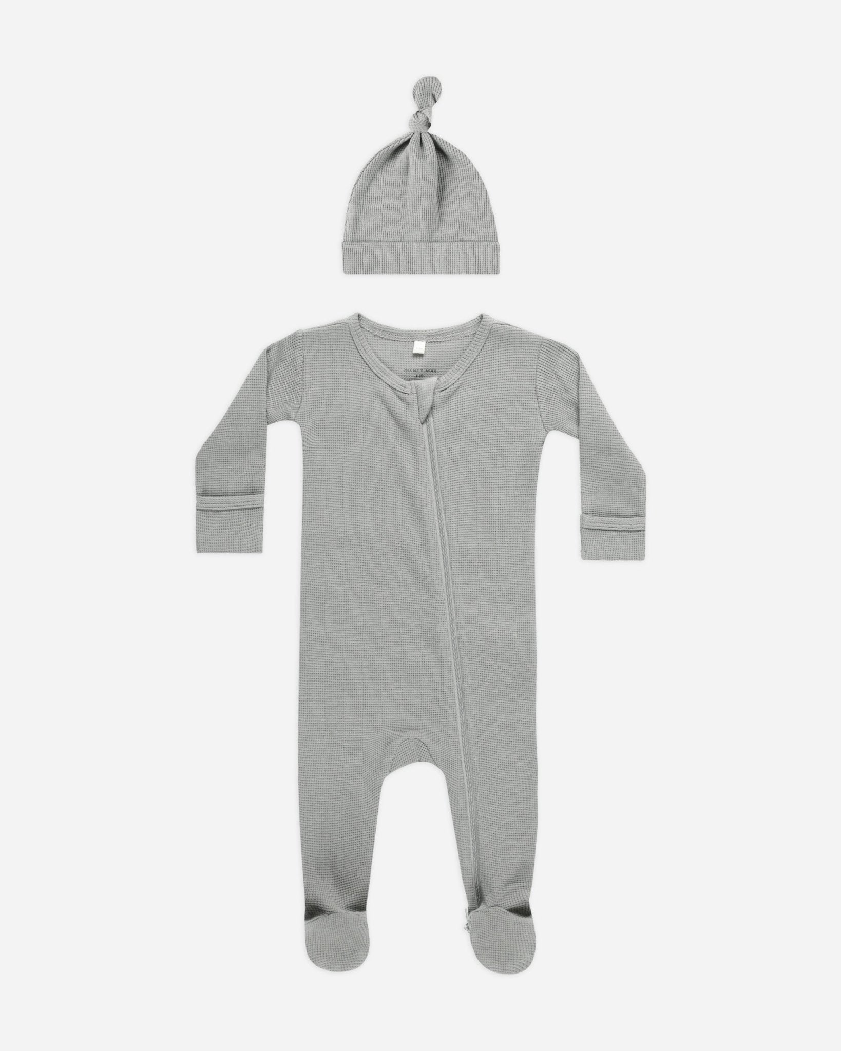 Waffle Sleep Set || Dusty Blue - Rylee + Cru Canada