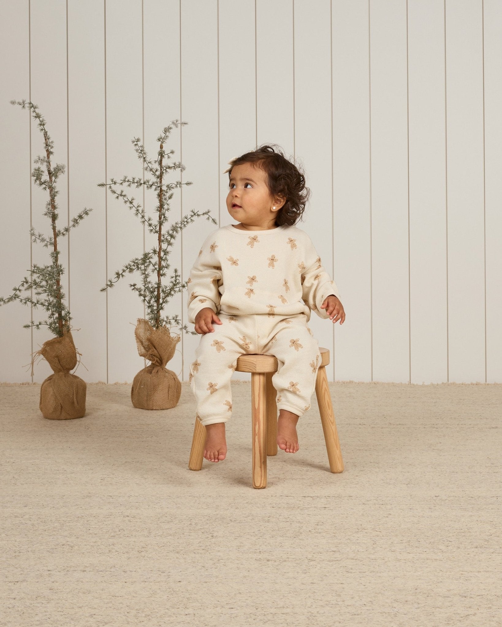 Waffle Slouch Set || Gingerbread - Rylee + Cru Canada