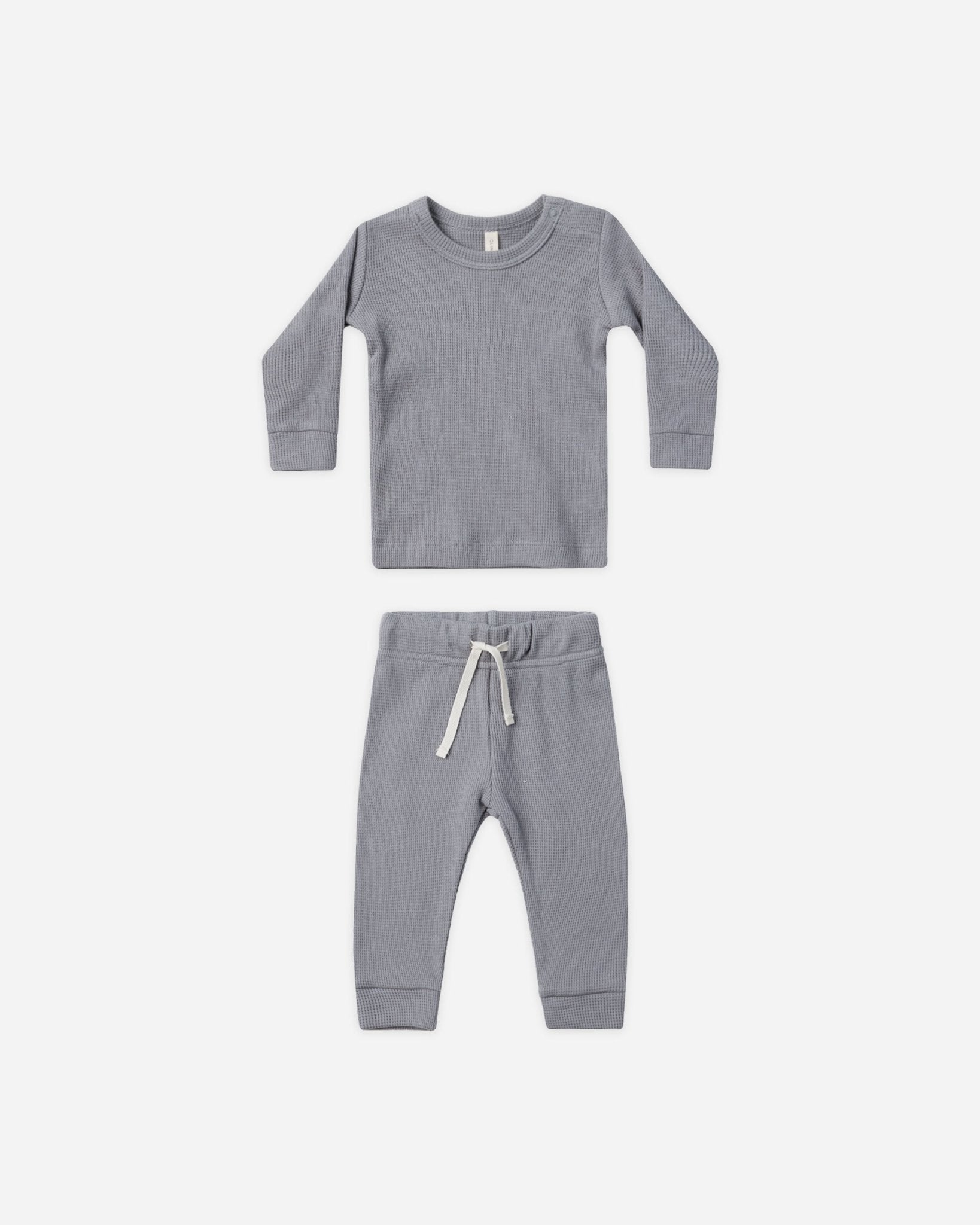 Waffle Top + Pant Set || Lagoon* - Rylee + Cru Canada