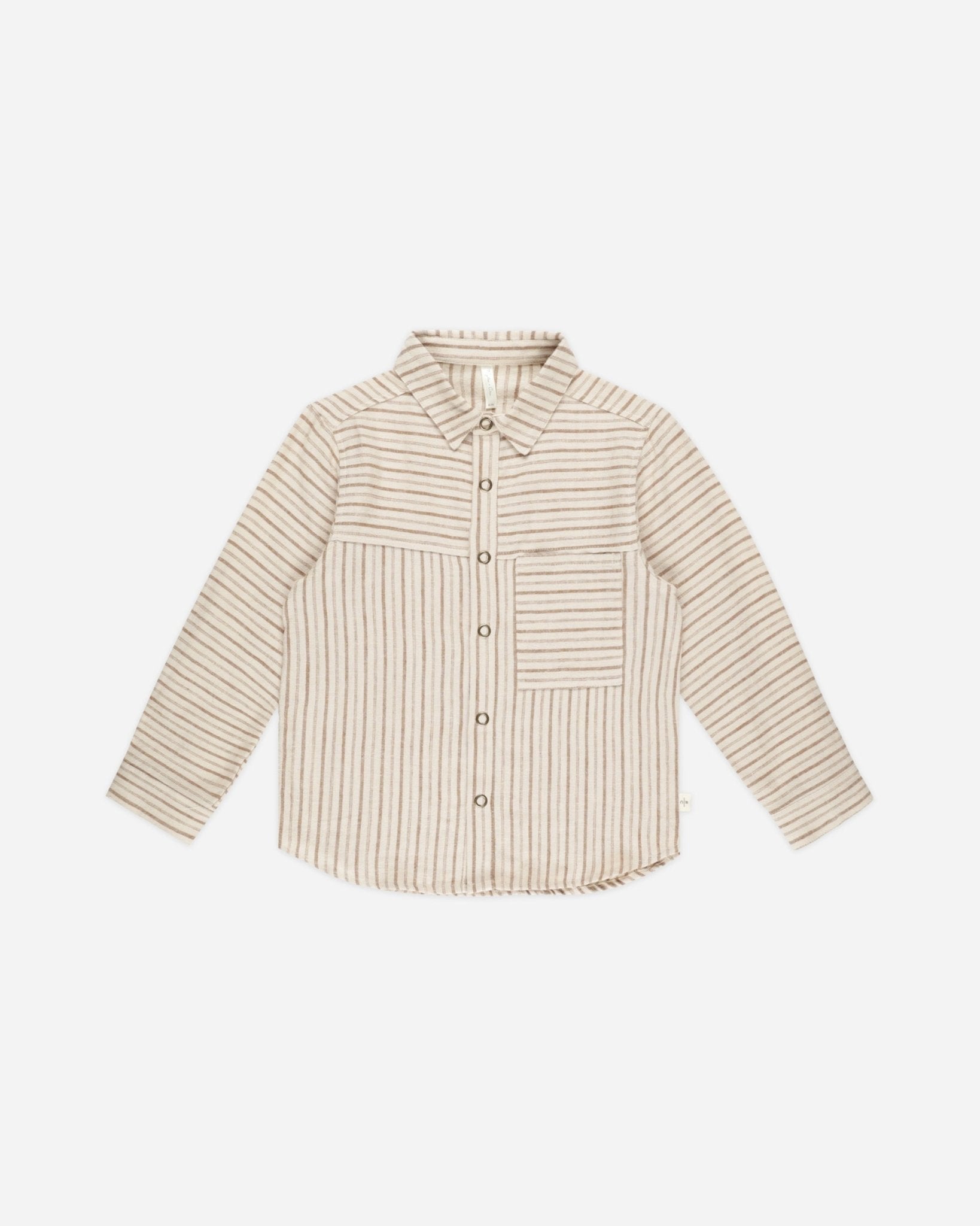 Walker Shirt || Saddle Pinstripe - Rylee + Cru Canada