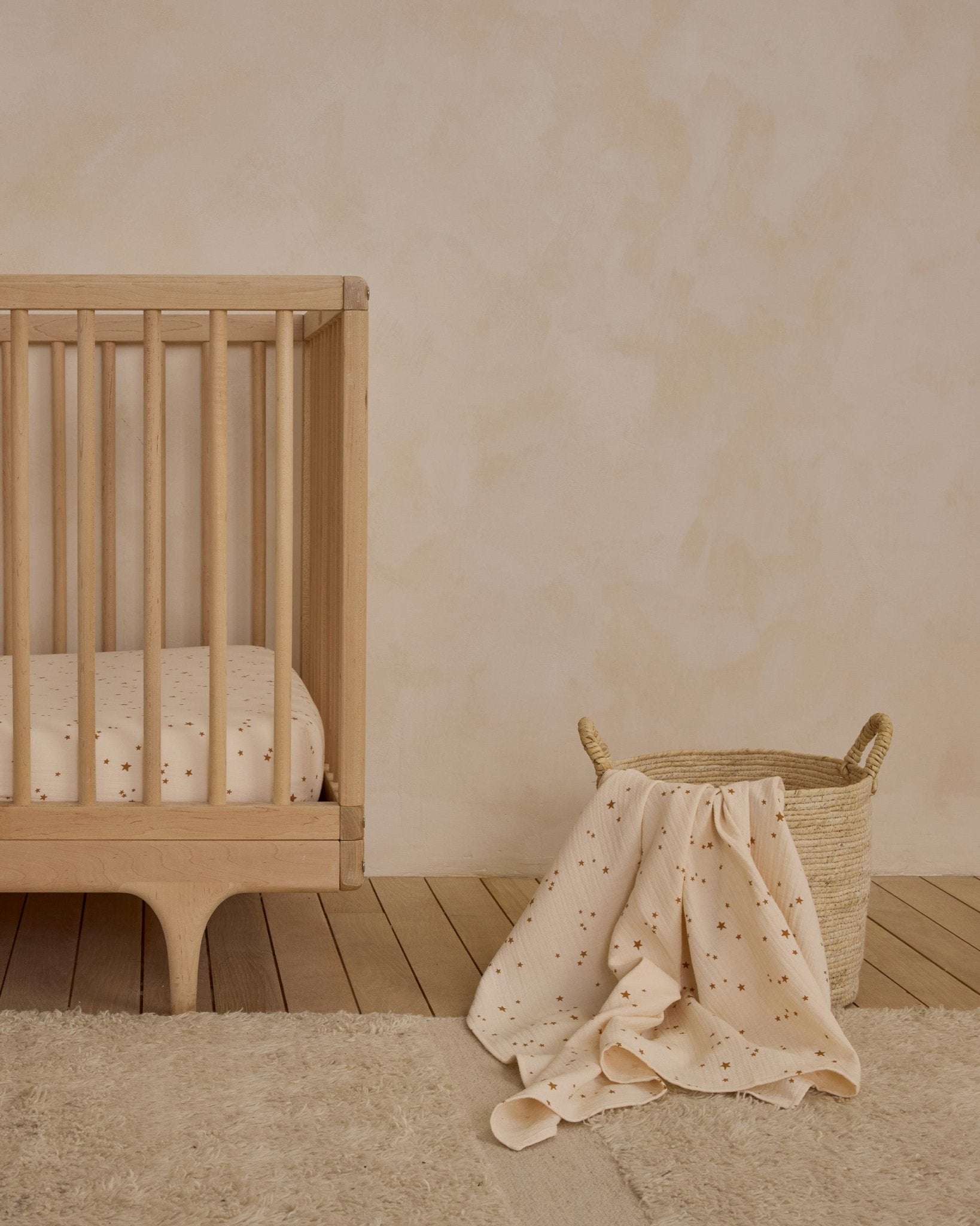 Woven Crib Sheet || Stars - Rylee + Cru Canada