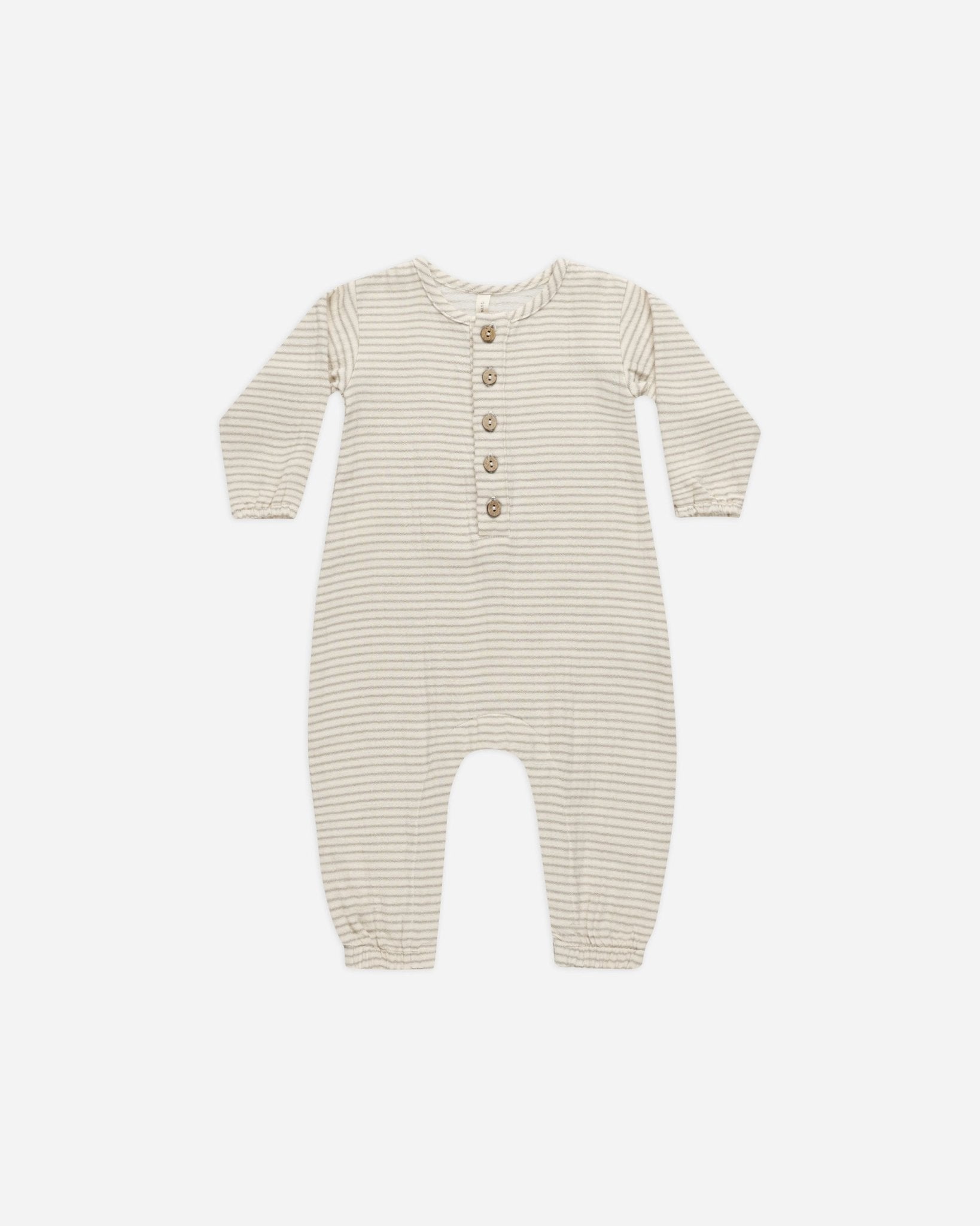 Woven Jumpsuit || Basil Stripe - Rylee + Cru Canada