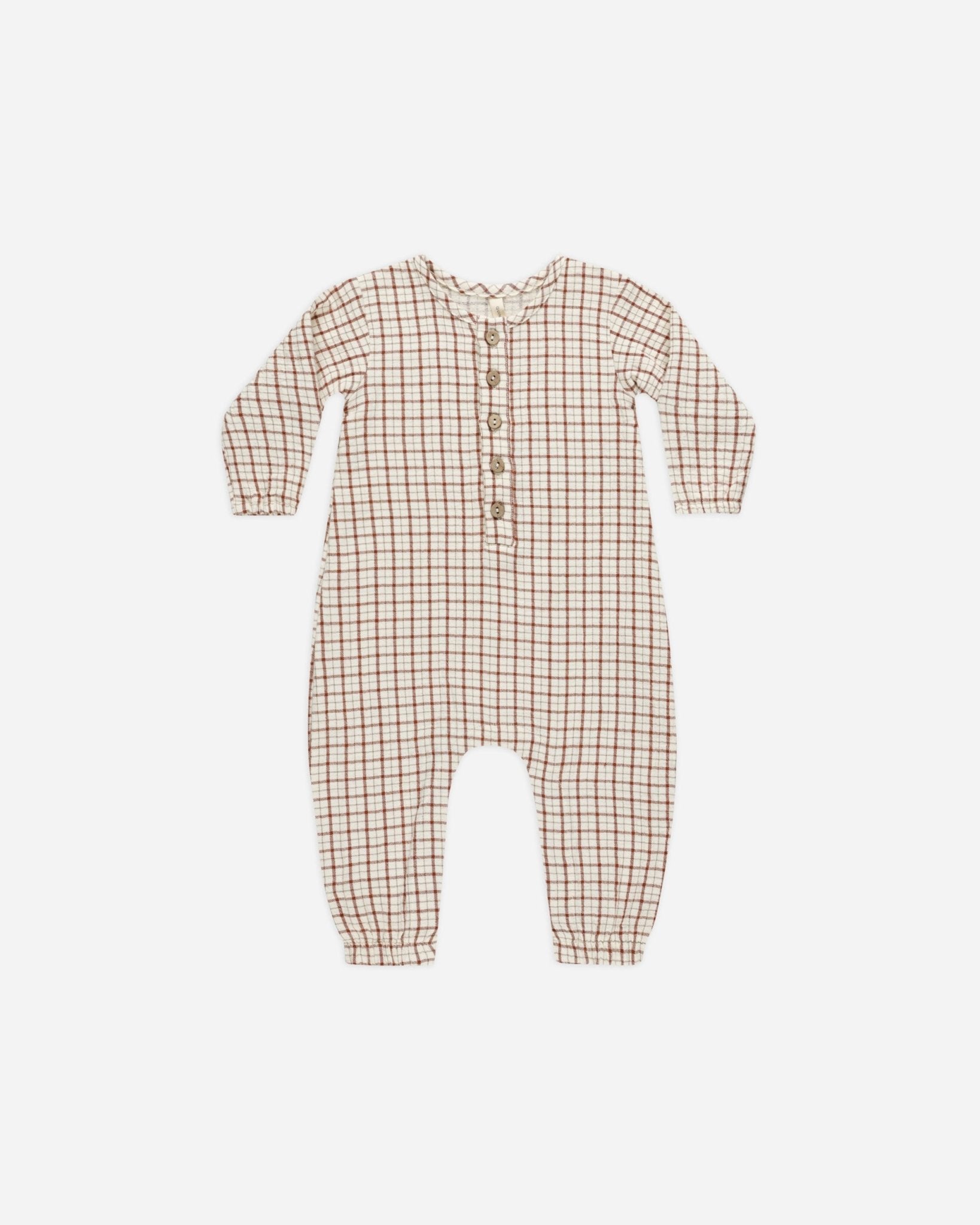 Woven Jumpsuit || Holiday Check - Rylee + Cru Canada