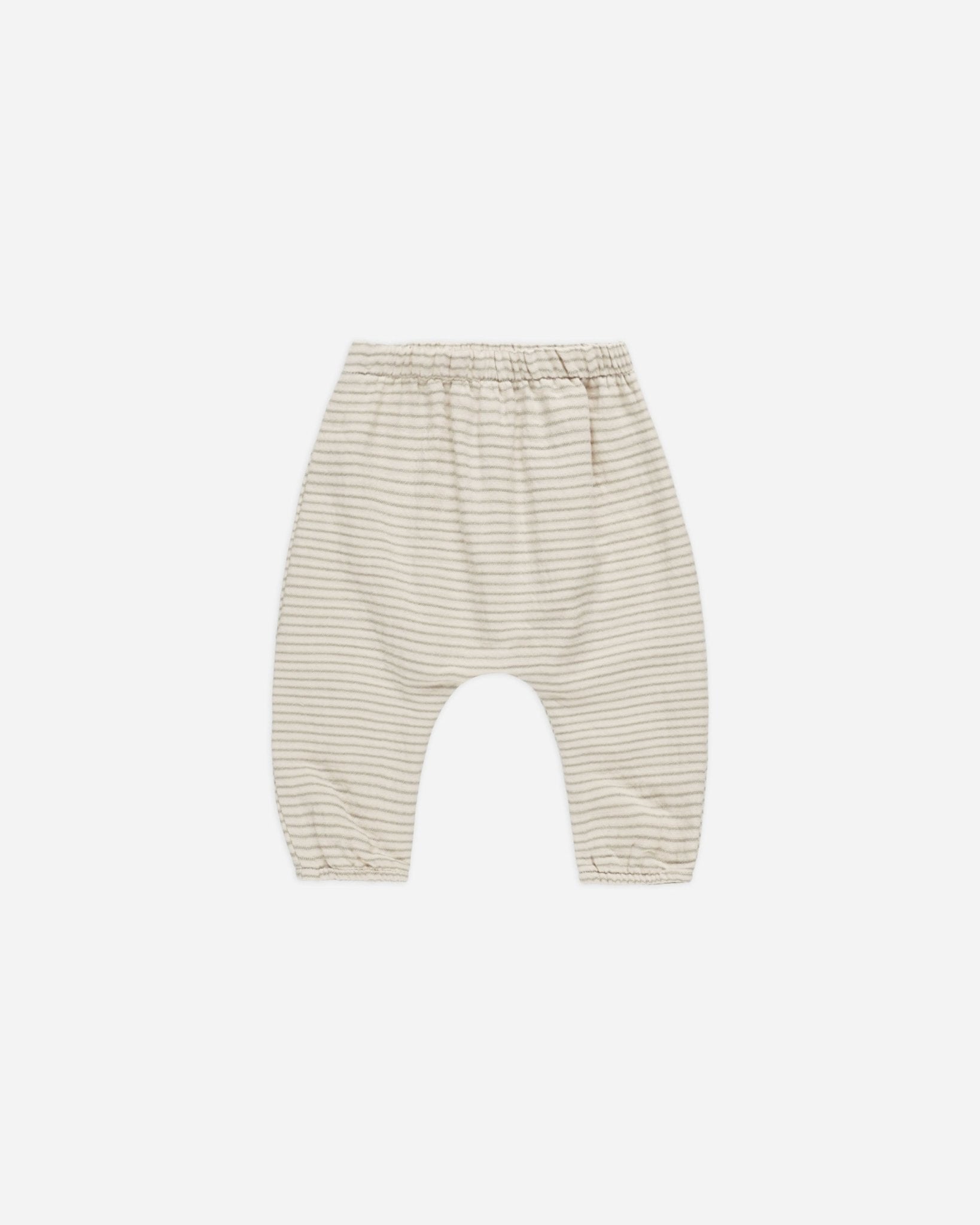 Woven Pant || Basil Stripe - Rylee + Cru Canada