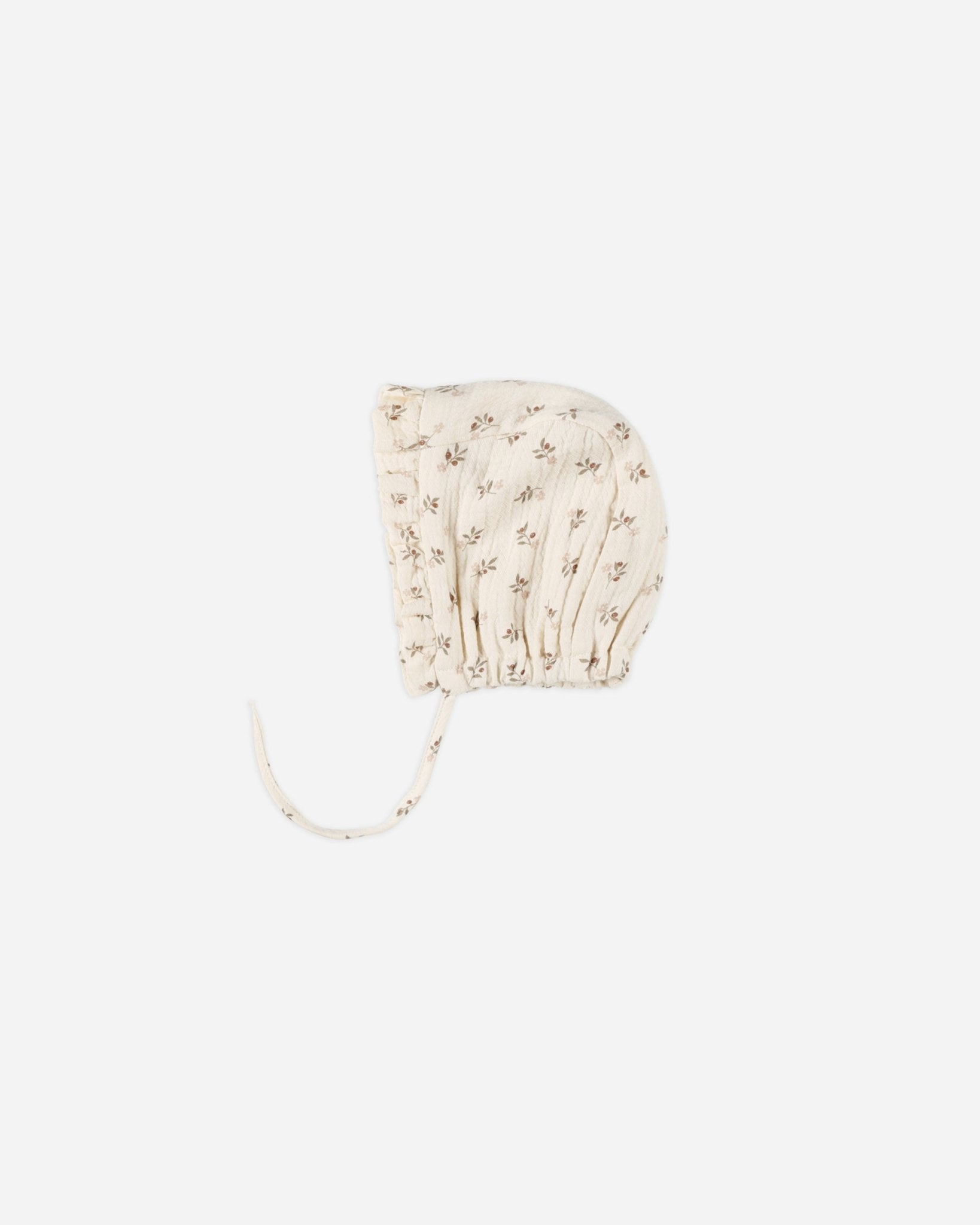 Woven Ruffle Bonnet || Holly Berry - Rylee + Cru Canada