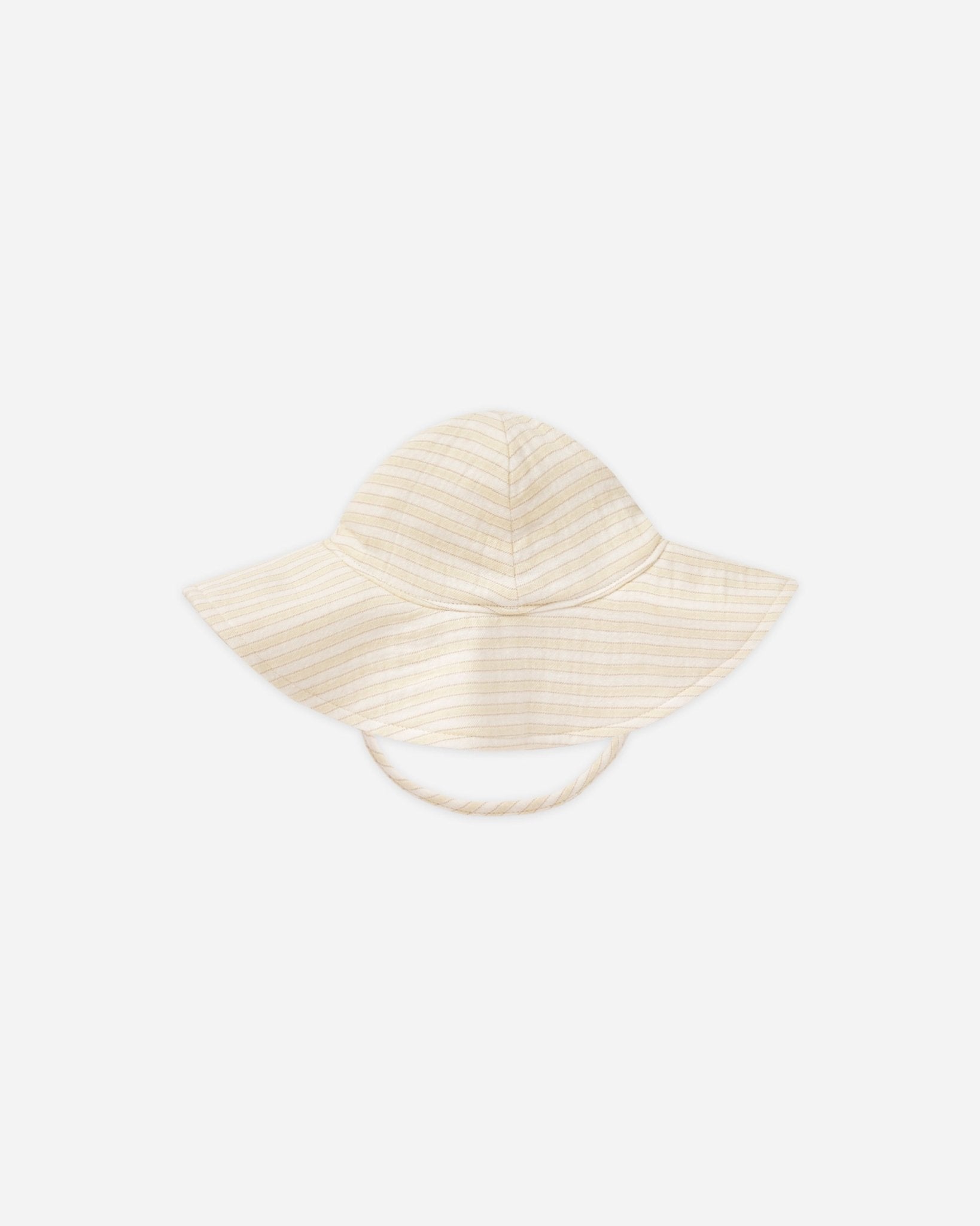 Woven Sun Hat || Yellow Stripe* - Rylee + Cru Canada