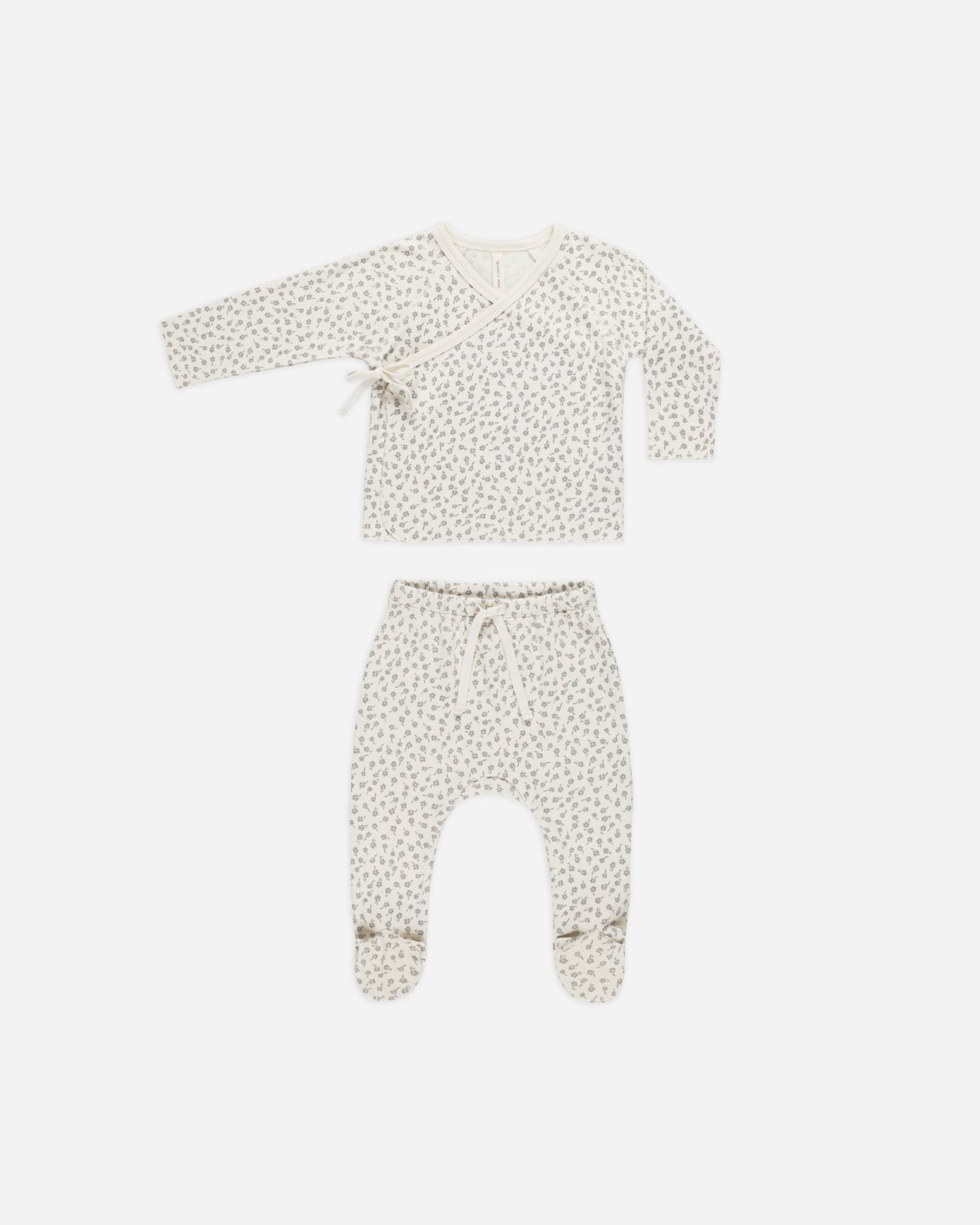 Wrap Top + Footed Pant Set || Scatter - Rylee + Cru Canada