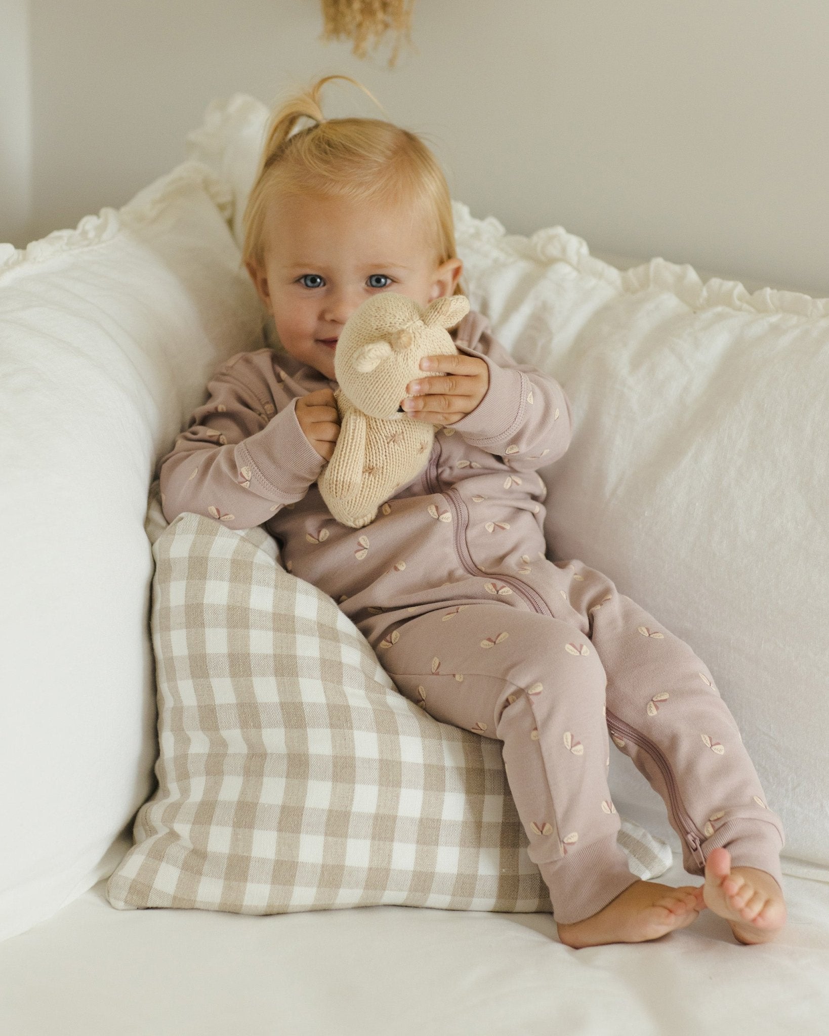 Zip Long Sleeve Sleeper || Butterflies - Rylee + Cru Canada