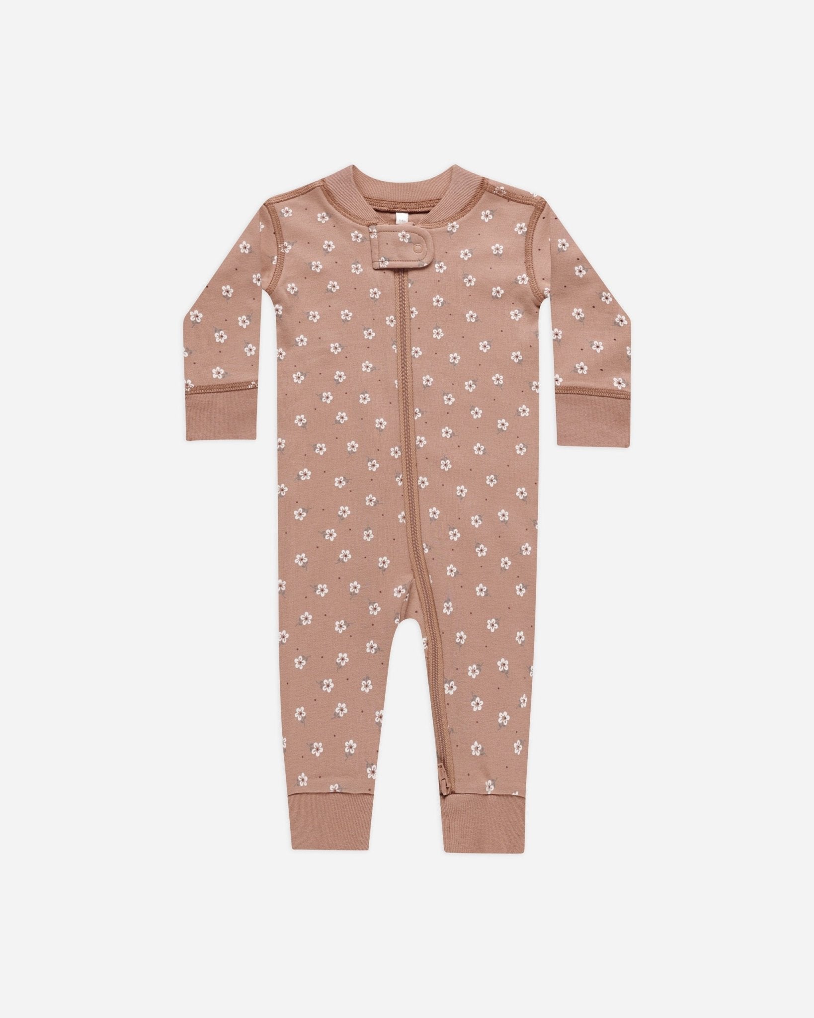 Zip Long Sleeve Sleeper || Rose Ditsy - Rylee + Cru Canada