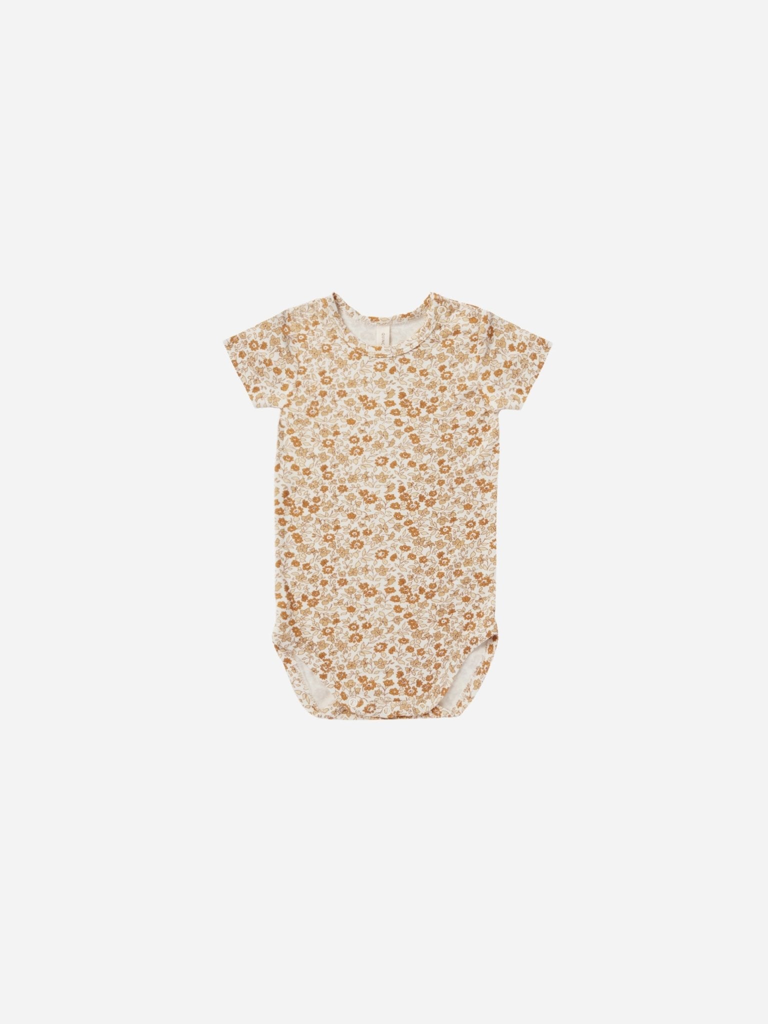 Bamboo Short Sleeve Bodysuit || Marigold - Rylee + Cru Canada