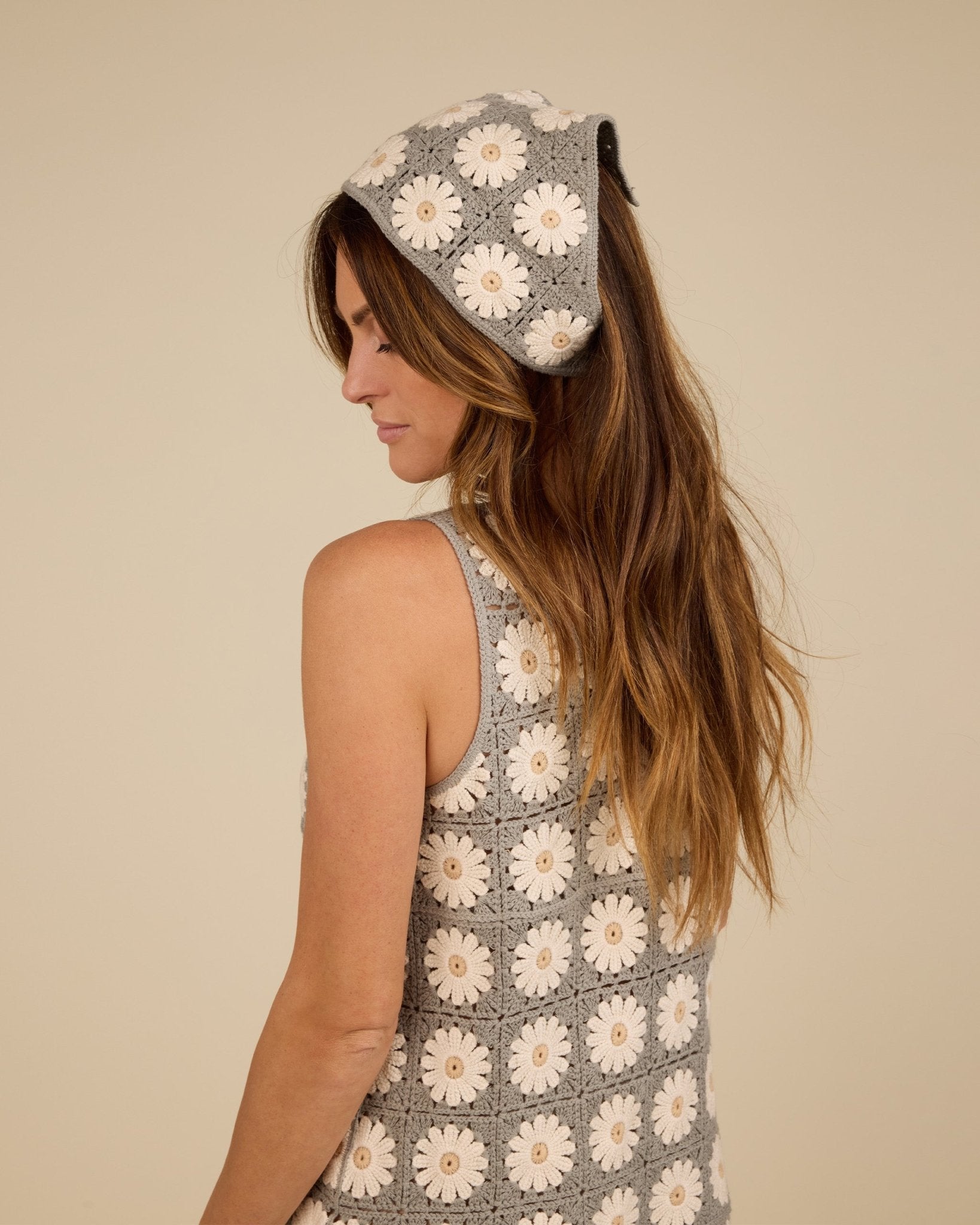Crochet Scarf Headband | Daisy - Rylee + Cru Canada