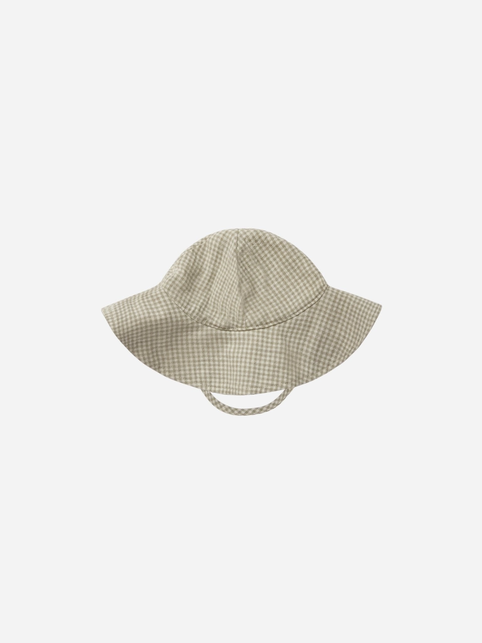 Floppy Sun Hat || Sage Gingham - Rylee + Cru Canada