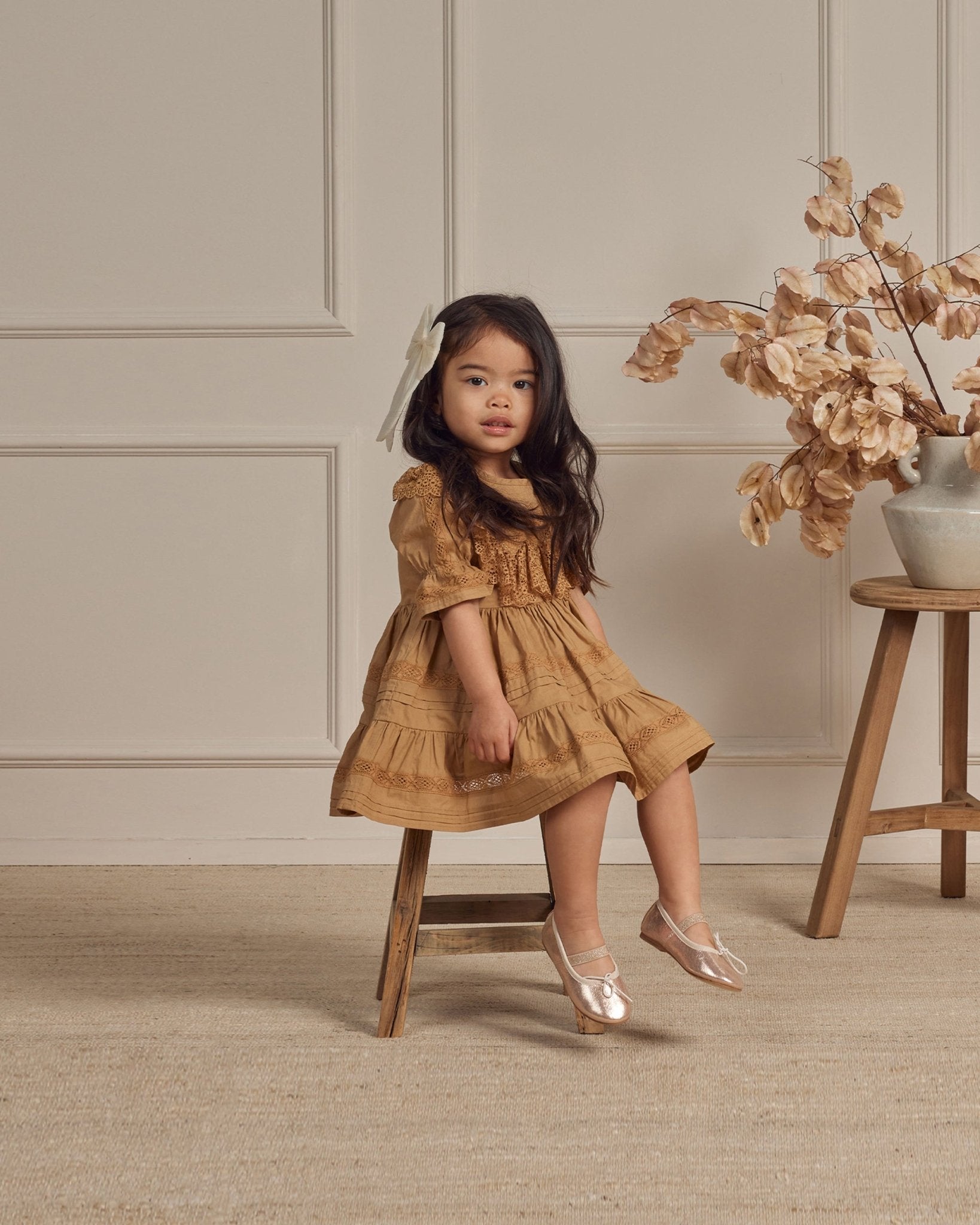 Genevieve Dress || Golden - Rylee + Cru Canada