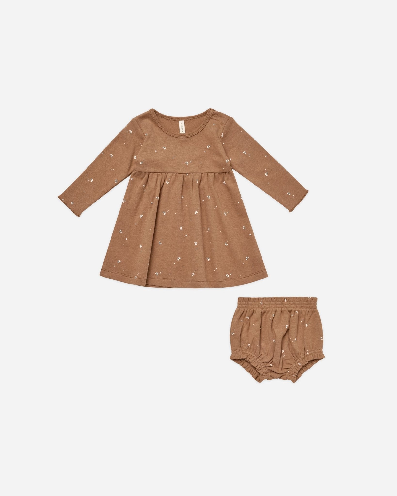 Long Sleeve Baby Dress || Moons - Rylee + Cru Canada