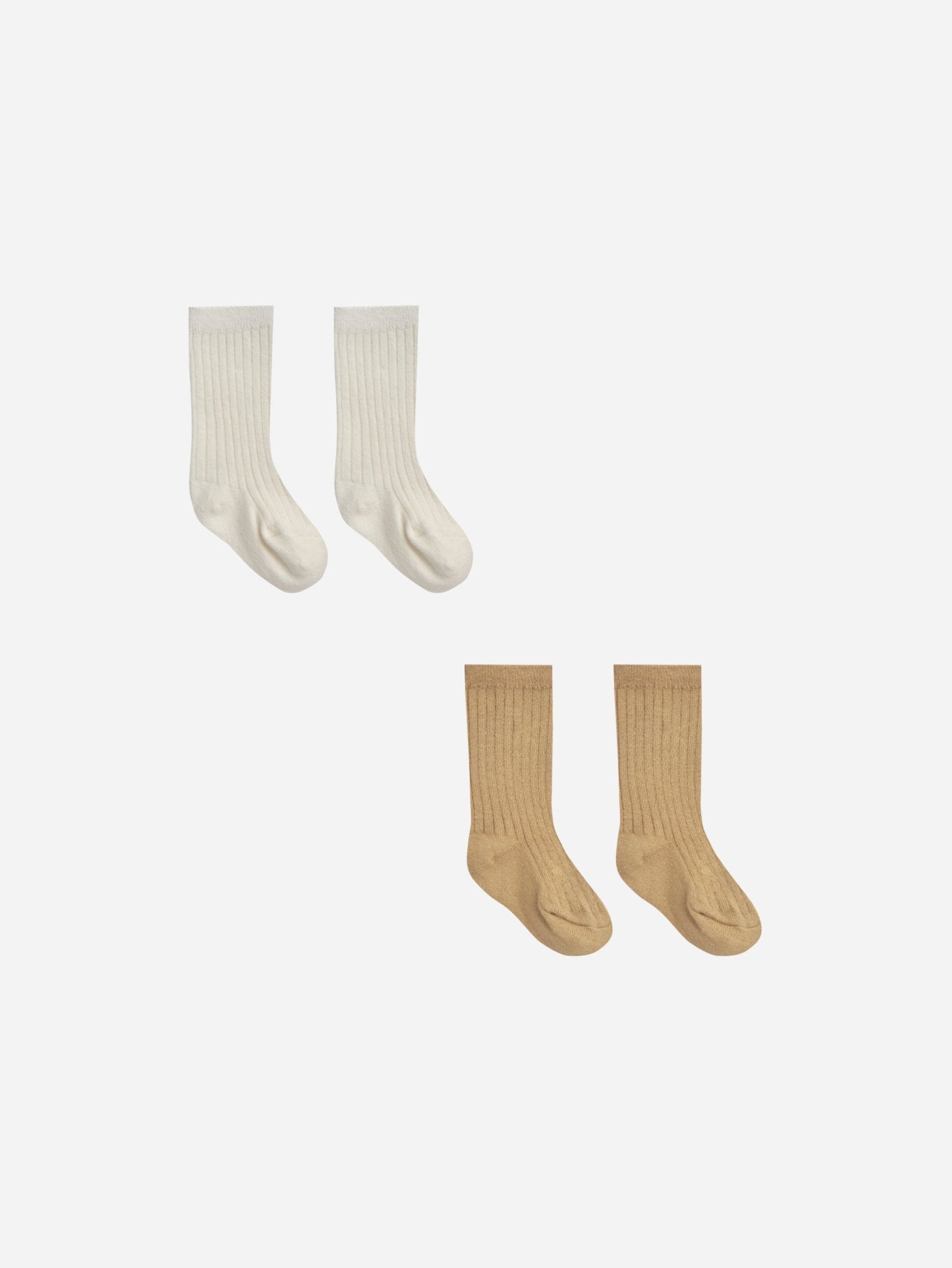Socks Set || Ivory, Honey - Rylee + Cru Canada