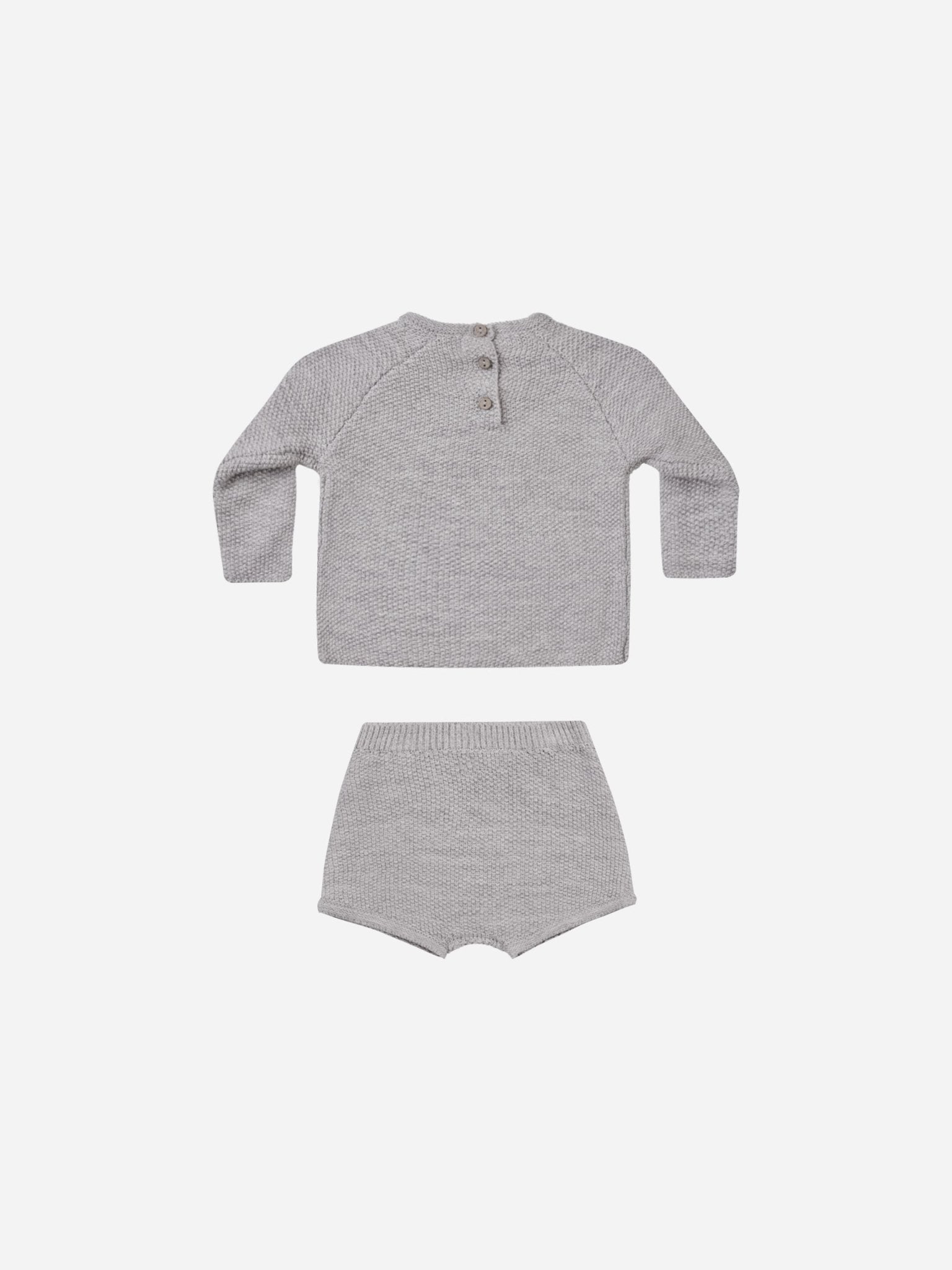 Summer Knit Set || Heathered Periwinkle - Rylee + Cru Canada