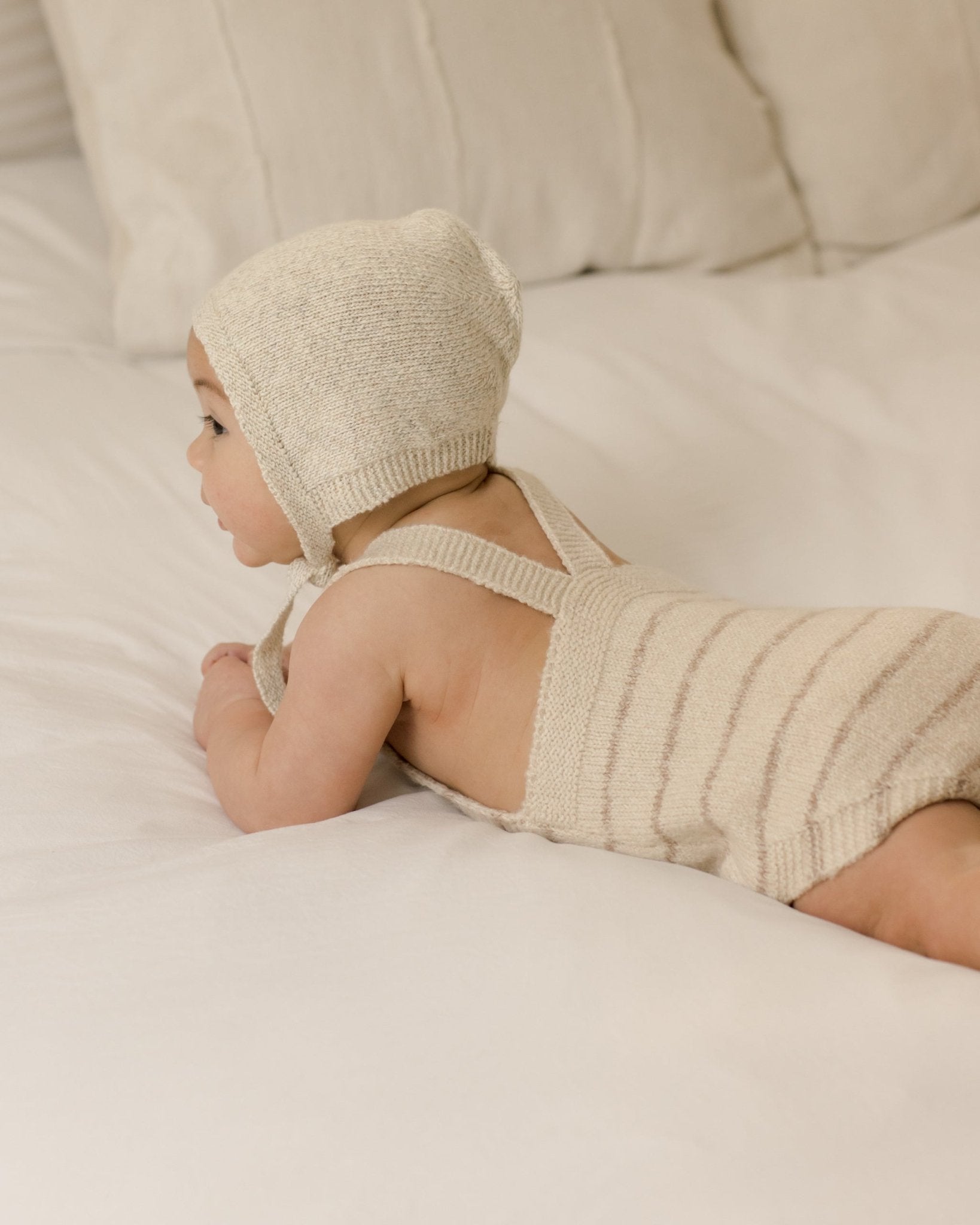 Tatum Romper || Heathered Oat - Rylee + Cru Canada