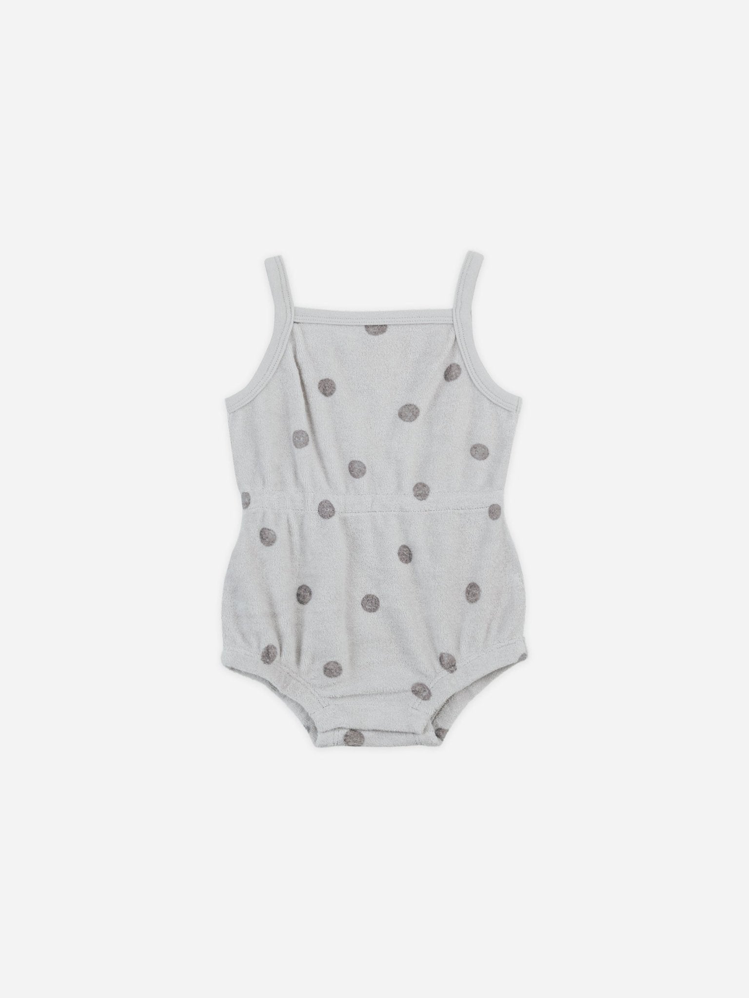 Terry Cinch Romper || Polka Dot - Rylee + Cru Canada