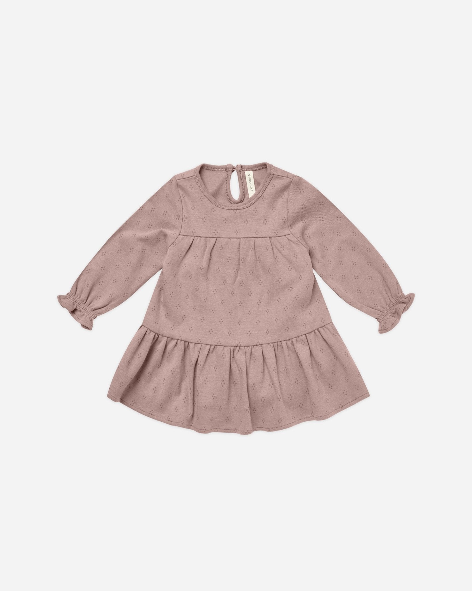 Tiered Jersey Dress || Dotty - Rylee + Cru Canada