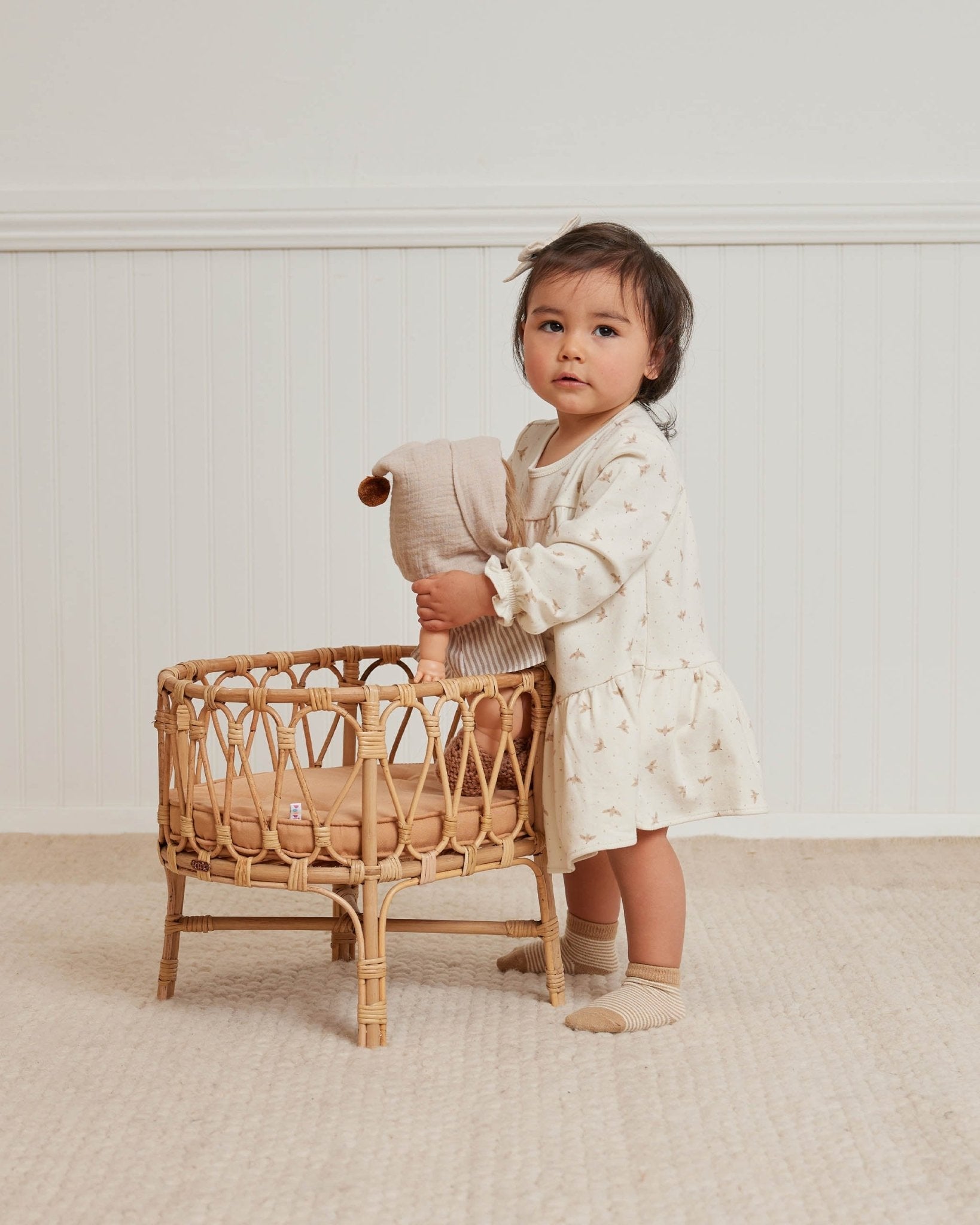 Tiered Jersey Dress || Doves - Rylee + Cru Canada