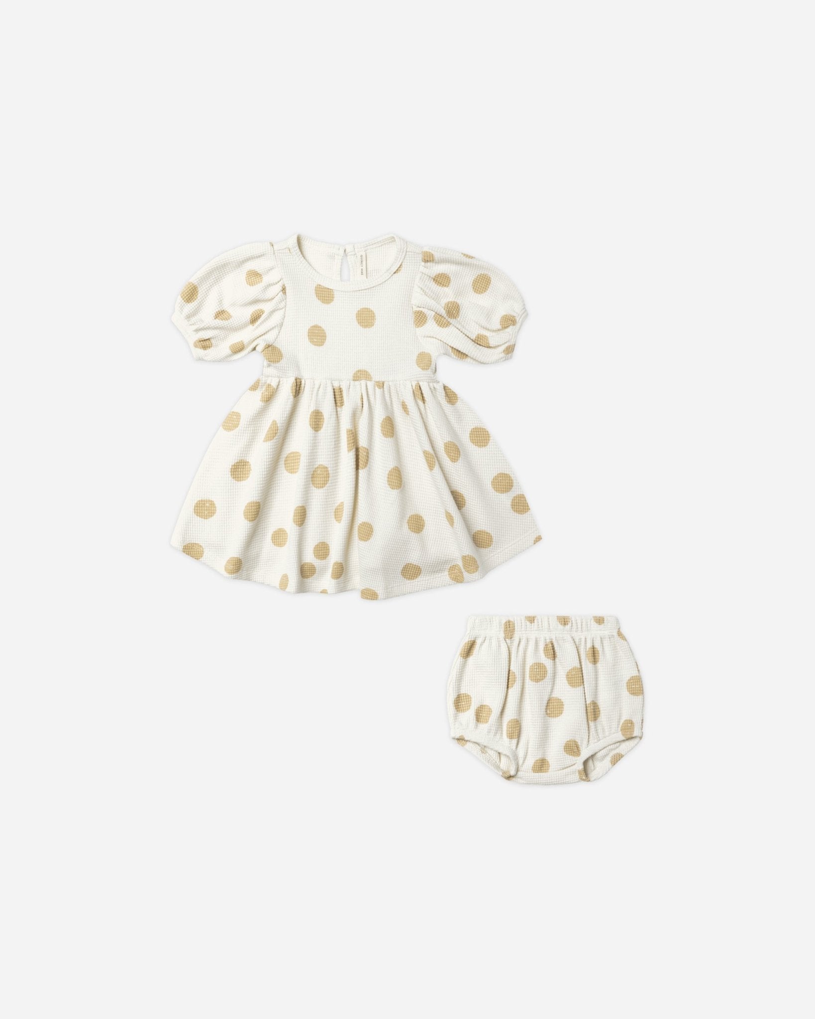Waffle Babydoll Dress || Butter Dots - Rylee + Cru Canada